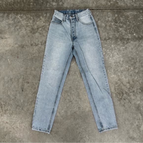 John galt brandy Melville Light Blue Denim mom Jeans - Picture 1 of 7